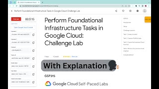 [NEW 2023] Perform Foundational Infrastructure Tasks in Google Cloud: Challenge Lab || #GSP315 ||