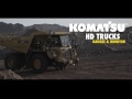 Komatsu HD trucks gauges and monitor