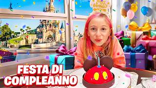 FESTA DI COMPLEANNO A SORPRESA DI GIORGIA A DISNEYLAND CON PAPÀ SALVO E MAMMA CINZIA!