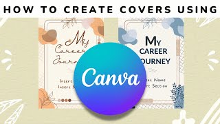 How to create Covers for School Projects using Canva