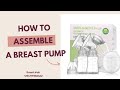 HOW TO ASSEMBLE INTELLIGENT RH228 DOUBLE ELECTRIC BREAST PUMP.