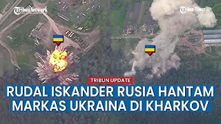 Rudal Iskander Rusia Hantam Pos Komando Brigade Rudal Anti Pesawat ke-302 Ukraina di Wilayah Kharkov