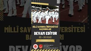 Milli Savunma Üniversitesi Askeri Öğrenci Aday Belirleme Sınavı (2024-MSÜ) başvuruları devam ediyor.