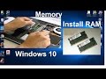 How to Upgrade Laptop RAM and How to Install laptop memory - Fast & Easy!!! 2016