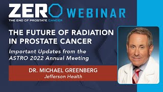 The Future of Radiation in Prostate Cancer | Dr. Michael Greenberg