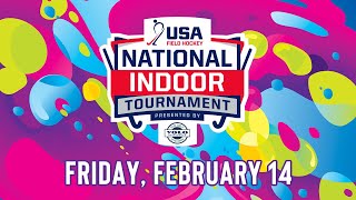 2025 U-14 Girls \u0026 Co-Ed National Indoor Tournament: Court 5 - Friday, February 14 - CAMERA 1