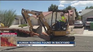 UPDATE: Body excavation underway in Kingman homicide case