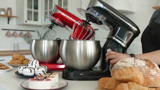 Baking with Techwood stand mixer and you will love it!