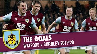 SUPER SECOND HALF | THE GOALS | Watford v Burnley 2019/20