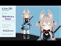 shirokawa izana vtuber model live 2d showcase