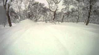 2011 niseko ニセコ 雪遊び チセ ヌプリ テレマーク スキー スノーボード