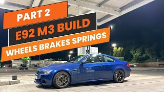 E92 M3 Part2 Exhaust + rear BBK + rear springs