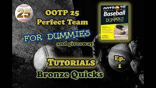OOTP 25 Baseball TUTORIAL - Beginner guide to bronze quick tournaments! New players must watch!