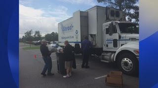 Thousands of pounds of documents shredded at WNCT’s Shred-A-Thon