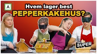 Snøfall VS. Super - PEPPERKAKEHUS