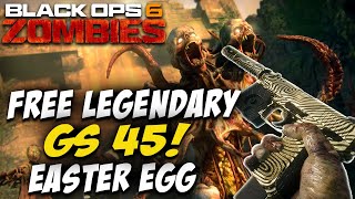 BLACK OPS 6 Zombies NEW MAP Easter Egg (Free Legendary GS45)