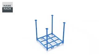 Heavy Duty Warehouse Storage Portable Stack Rack