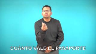 0071 CUÁNTO VALE EL PASAPORTE