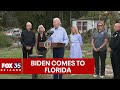 LIVE: President Biden visits Florida post Hurricane Idalia's destruction