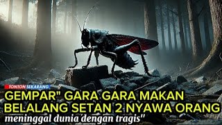 MAKAN BELALANG SETAN HIDUP JADI BERAKHIR TRAGIS AJAL TIDAK ADA YANG TAU