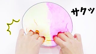 【ASMR】白い粉入れ過ぎ💦サクサクアイスバーグスライム【音フェチ】