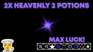 What I Got Using 2x Heavenly Potion II With Max Luck, In Sol's RNG!