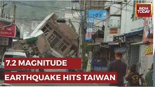 7.2  Magnitude Earthquake Hits Southeastern Taiwan, Building Collapses | Taiwan Earthquake