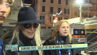 Sanremo 2023, i saluti dei big in gara al Festival - Oggi è un altro giorno 07/02/2023