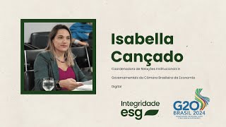 Webinar Pré-G20 - Isabella Cançado - Painel 2