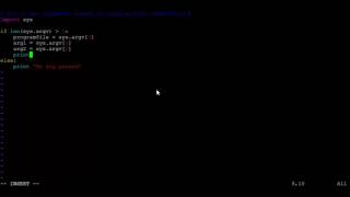 Python: How to get command line argument passed to the script