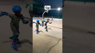 Street skater and skates stunts