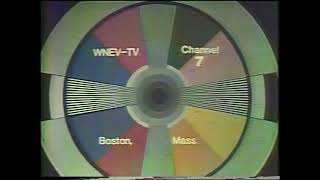 WNEV Test Pattern 1987