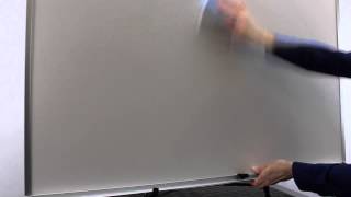 Quartet Standard Melamine Clasroom Whiteboard Demo