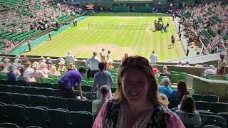 First time visit to Wimbledon Centre Court
