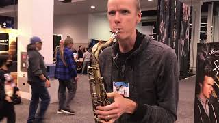 Derek Brown. My best friend. At NAMM SHOW...best of the best in BeatBox music...