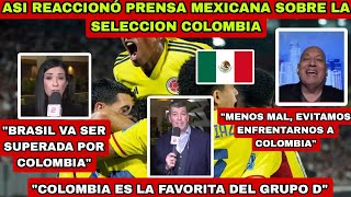ASI REACCIONÓ MEXICO SOBRE LA SELECCION COLOMBIA Y SU GRUPO D EN LA COPA AMERICA 2024 🔥