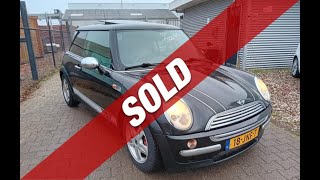 Mini 1.6 16V Cooper BJ2002 PANORAMADAK AIRCO CRUISE | SOLD | Vree Car Trading | ©Henny Wissink