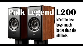 Review: The new Polk Legend 200, including comparison with KEF LS50