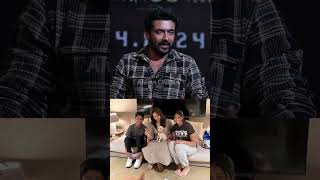 Hero #suriya About The Way He Spends Time With His Family #jyothika #kanguva #shorts #ytshorts