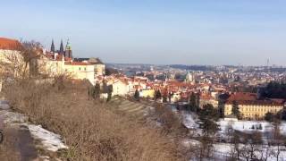 Beautiful View of Prague City, Czech Republic from top of Strahov Monastery #prague #strahov