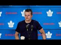 david kampf post game chicago blackhawks @ toronto maple leafs december 11 2021