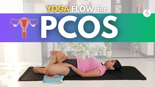 8-minutes YOGA flow for PCOS | Yoga for Women || Samskara by Nishita