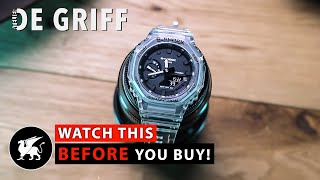 Watch BEFORE YOU BUY the Casio G-SHOCK GA2100SKE Transparent Pack Series - Skeleton CasiOak Review