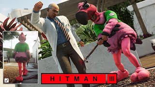 HITMAN 3 L'EXTRAVAGANCE DE BIGMOONEY - ASSASSIN SILENCIEUX ESCALADE  NIVEAU 1 \u0026 3