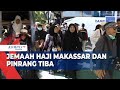 Sambutan saat Jemaah Haji Makassar dan Pinrang Tiba di Asrama Sudiang