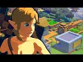 Minecraft in Zelda Breath of the Wild | #shorts