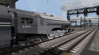 Train Simulator 2014 HD: NYC J3a 4-6-4 Hudson 5446 Hauls 14 Car Northeast Regional Down the NEC