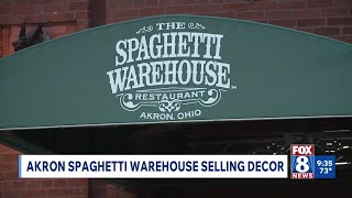 Spaghetti Warehouse in Akron is auctioning off decor