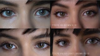 TTDEYE LENSES | HD Green, HD Brown, Secret Garden Brown, Polar Lights Brown. (10%OFF: YISETH)