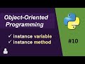Object Oriented Programming Python | What is Instance Variables Python | Instance Method Python